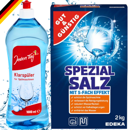 G&G zestaw środków do zmywarki 5 sztuk