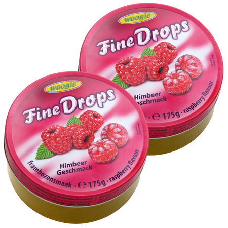 Woogie Landrynki w Puszce Malinowe 175 g