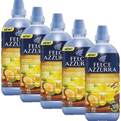 Felce Azzurra Argan and Vanilla Koncentrat do Płukania 5x900 ml