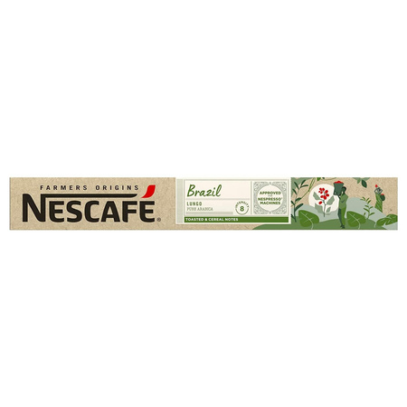 nescafe brasil lungo  kapsułki 10 szt