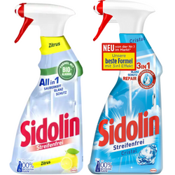 Sidolin Zestaw Płyny do Szyb 2 x 500 ml