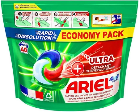 Ariel 4in1 Ultra Kapsułki do Prania 40 szt.