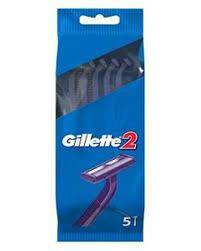 Gillette 2 Jednorazowa Maszynka Do Golenia Męska 5 szt.