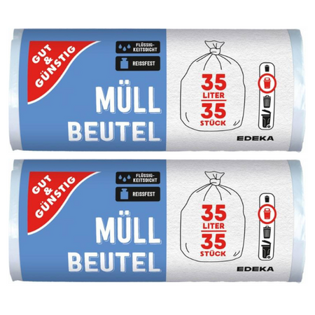 G&G Worki na Śmieci 2 x 35 szt.