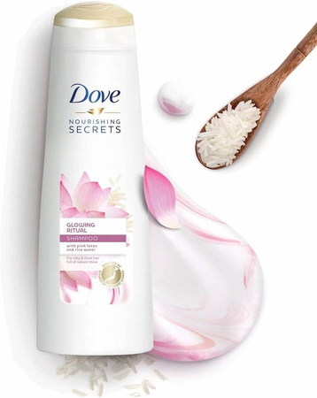 Dove Glowing Szampon do Włosów 250 ml
