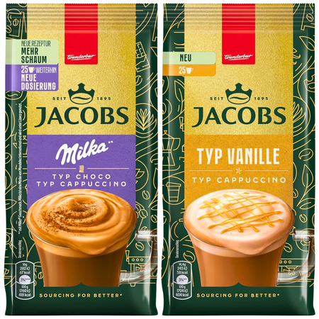 Jacobs Cappuccino Choco i Vanille 2x400 g