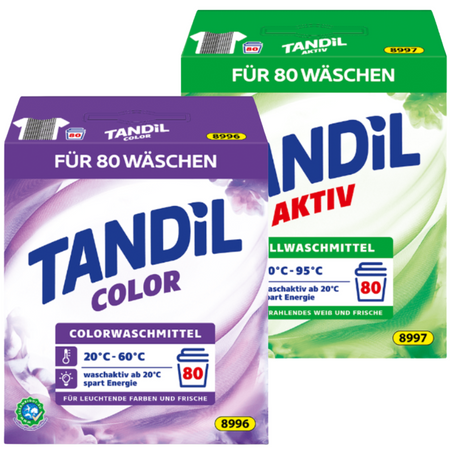 Tandil Zestaw Proszek do Prania Color i Aktiv