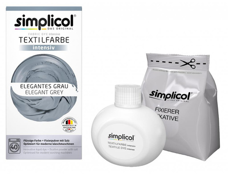 Simplicol Barwnik do Tkanin  Elegancki Szary DE