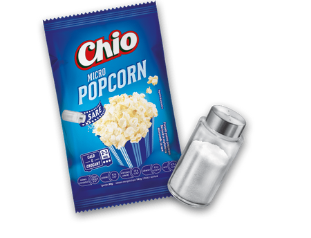 Chio Popcorn do Kuchenki Mikrofalowej Słony 100 g