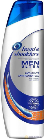 Head&Shoulders Men Ultra Anti-Hair Fall With Caffeine Szampon do Włosów 300 ml