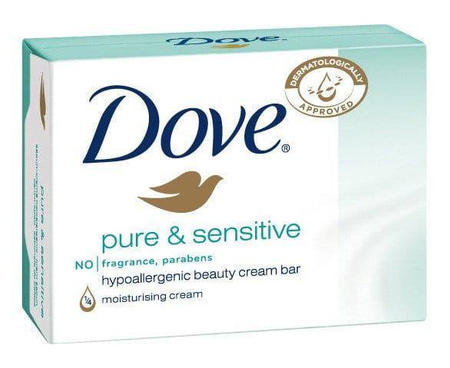 Dove mydło w z kremem Pure&Sensitive 100g