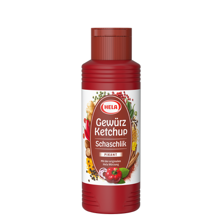 Hela Gewürz Ketchup Schaschlik Pikant 300 ml