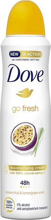 Dove Go Fresh Passion Fruit & Lemongrass Antyperspirant Spray 150 ml