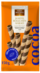 Feiny Biscuits Rurki Waflowe z Nadzieniem Kakaowym 150 g