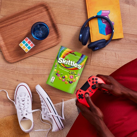 Skittles Crazy Sours Owocowe Kwaśne 136 g