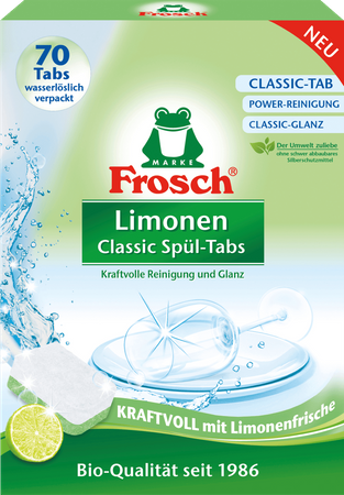 Frosch Classic Lemon Tabletki do Zmywarki 70 szt.