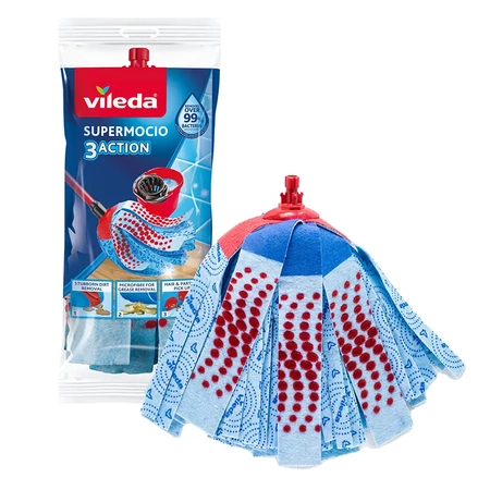 Vileda SuperMocio 3Action Velour Wkład do Mopa 
