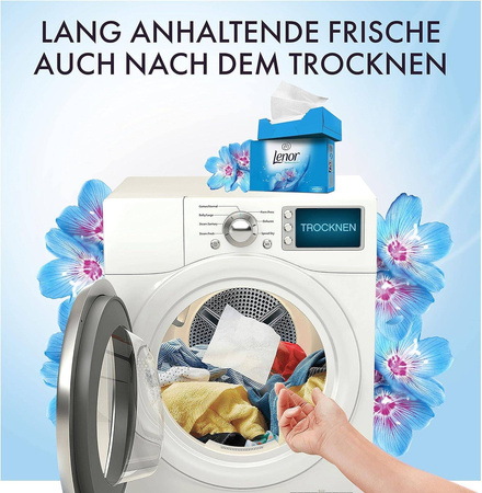 Lenor Aprilfrisch Chusteczki Zapachowe do Suszarek 4x34 szt.
