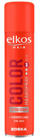 Elkos Extra Stark Color 3 Lakier do Włosów 300 ml