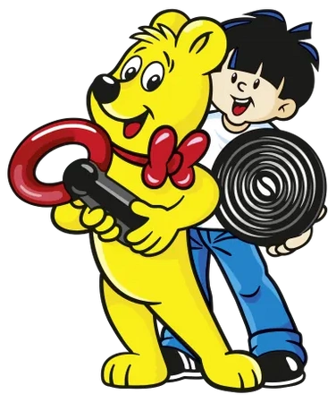 Haribo Dunkle Tüte Żelki 175 g