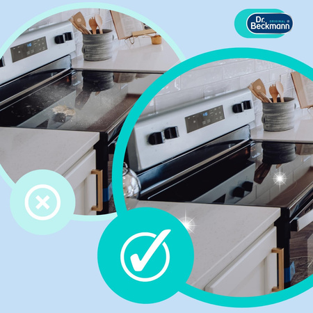 Dr.Beckmann Glaskeramik Pasta do Czyszczenia Płyt Ceramicznych 250 g DE