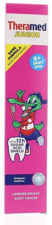 Theramed Junior Strawberries 6+ Pasta dla Dzieci 75 ml
