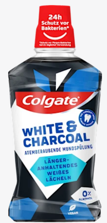 Colgate White & Charcoal Płyn do Płukania Jamy Ustnej 500 ml