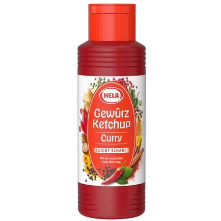 Hela Curry Gewürz Ketchup Leicht Scharf 300 ml