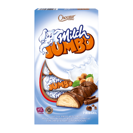 Choceur Jumbo Milch Haselnuss Creme 150 g