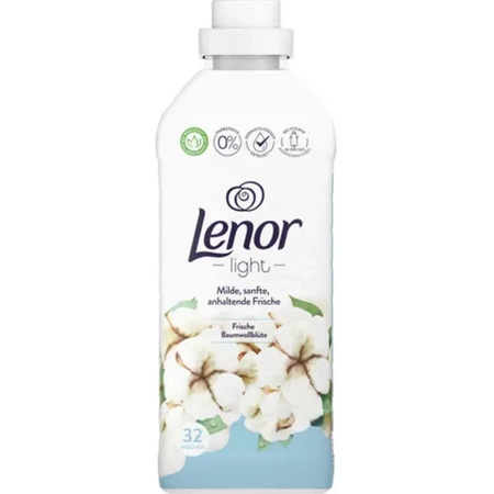 Lenor Light Frische Baumwollblüte Płyn do Płukania 32 praniarania
