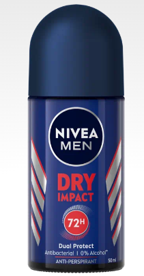 Nivea Men Dry Impact Antyperspirant Roll-on 50 ml