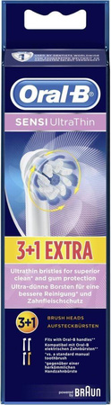 Oral-B końcówki Sensi UltraThin do szczoteczek elektrycznych 4 szt.