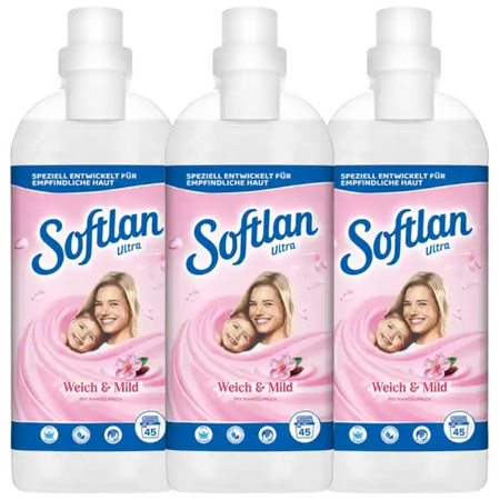 Softlan Weich & Mild Płyn do Płukania 45 prań