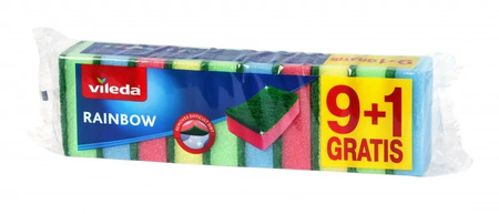 Vileda Zmywaki Rainbow 10 sztuk
