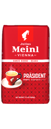 Julius Meinl Prasident Kawa Ziarnista 500 g