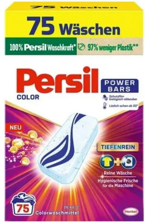 Persil  Color Power Bars Tabletki do Prania 75 prań DE