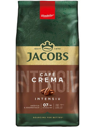 Jacobs Cafe Crema Intensiv Kawa Ziarnista 1 kg