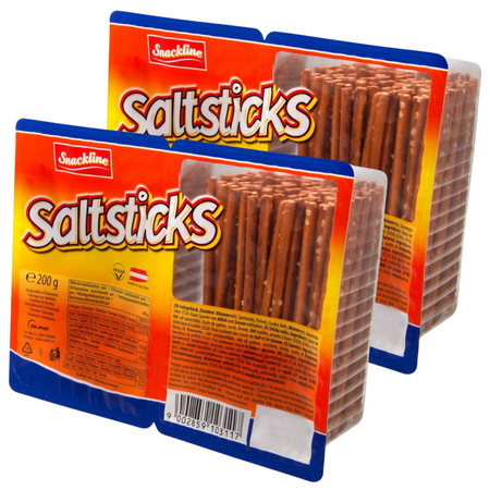 Snackline Paluszki Solone Dwupak 200 g