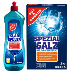 G&G Nabłyszczacz do zmywarki 1l x 2 sztuki