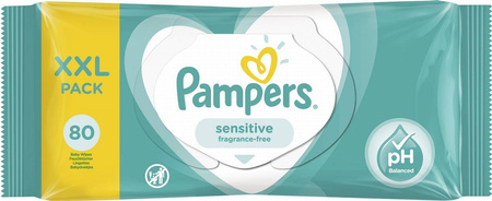 Pampers chusteczki Sensitive XXL PACK 80 szt