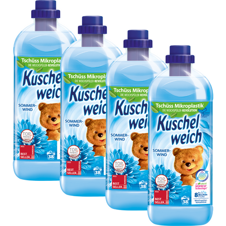 Kuschelweich Sommerwind Płyn do Płukania 4x1 l DE