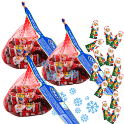 Only Mikołaje z Czekolady Mlecznej Świąteczne Bożonarodzeniowe 3x85 g