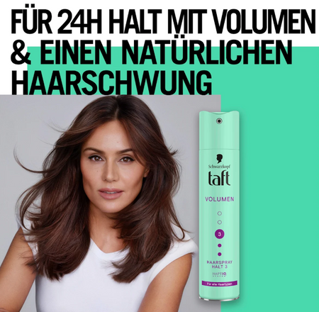 Schwarzkopf Taft Volumen 3 Lakier do Włosów 250 ml