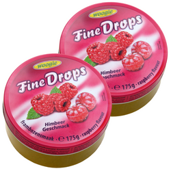 Woogie Landrynki w Puszce Malinowe 175 g