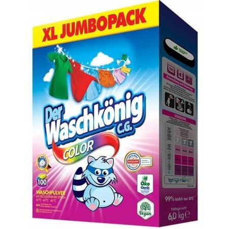 Der Waschkonig Kolor Proszek do Prania 6 kg DE
