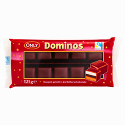 Only Domino z Gorzką Czekoladą 125 gr