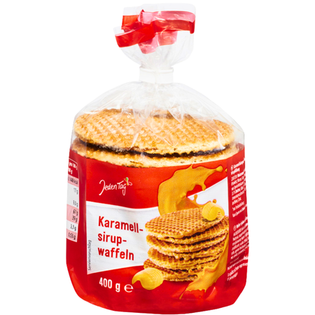 Jede Tag Ciastka Holenderskie na Kawę Karmelowe 400 g