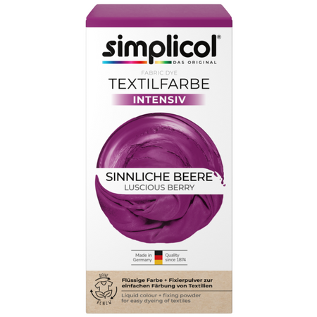 Simplicol Intensiv Barwnik do Tkanin Sinnliche-Beere Zmysłowa Jagoda 