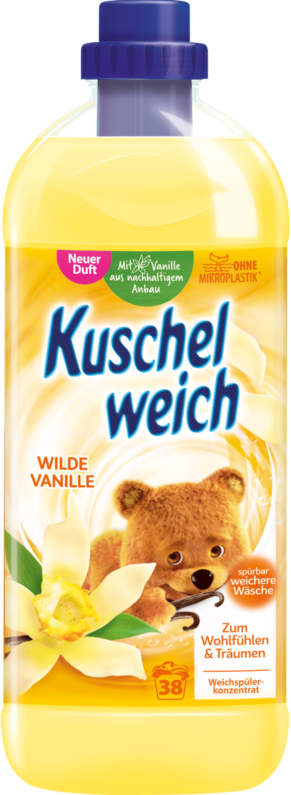 Kuschelweich Wilde Vanille Płyn do Płukania l DE Wilde Vanille