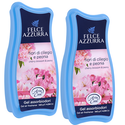 Felce Azzurra Fiori di Ciliegio e Peonia Żel Pochłaniający Zapach 2x140 g